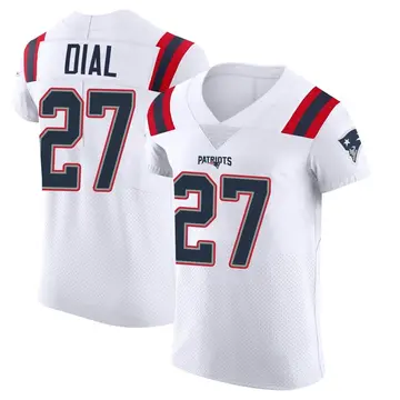 Men's Marcellas Dial Jr. New England Patriots Elite White Vapor Untouchable Jersey