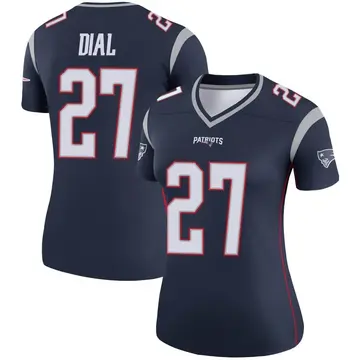 Women's Marcellas Dial Jr. New England Patriots Legend Navy Jersey