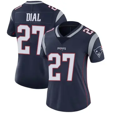 Women's Marcellas Dial Jr. New England Patriots Limited Navy Team Color Vapor Untouchable Jersey