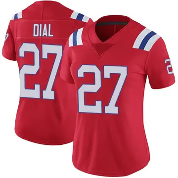 Women's Marcellas Dial Jr. New England Patriots Limited Red Vapor Untouchable Alternate Jersey