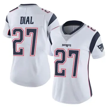 Women's Marcellas Dial Jr. New England Patriots Limited White Vapor Untouchable Jersey