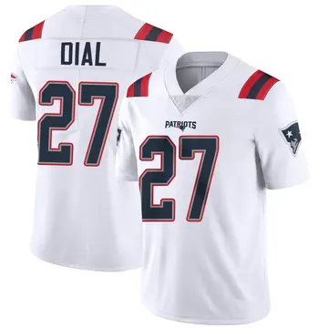 Youth Marcellas Dial Jr. New England Patriots Limited White Vapor Untouchable Jersey